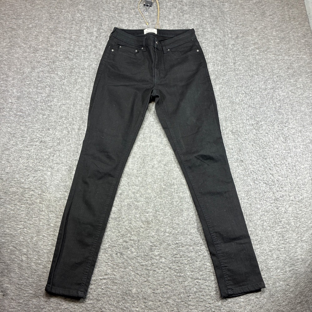 Acne Studios Skin 5 25x26 Jeans Women 26‎ Black Skinny Fit Stretch Denim Preppy